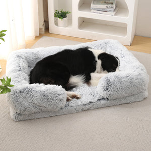 Transform Your Pet's Comfort with Our Plush Round Pet Bed