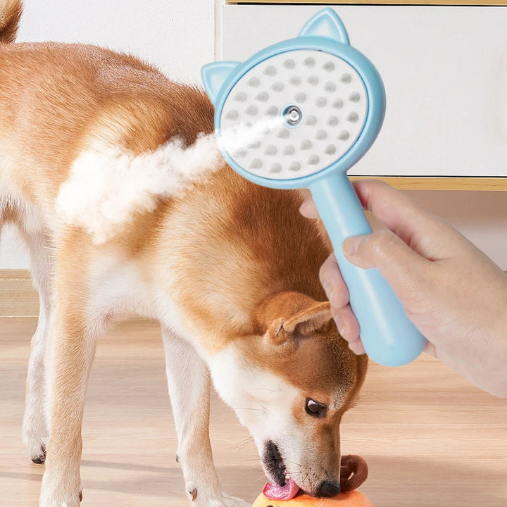 Transform Your Pet's Grooming Routine with the Hair Cleaning Brush With Mist