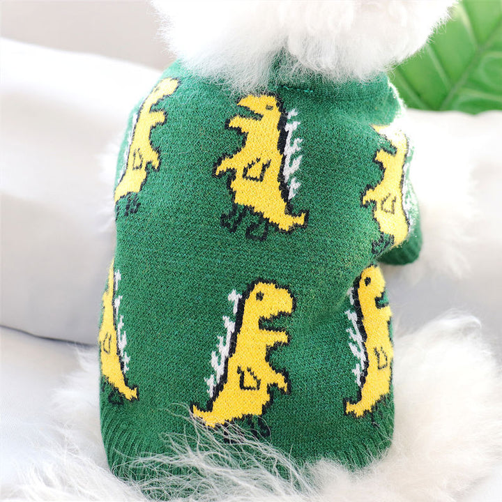 Elevate Your Pet's Style with Our Jacquard Dog Sweater