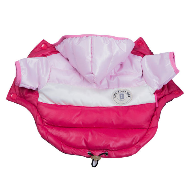 Keep Your Pet Cozy and Stylish with Our Waterproof Warm Pet Cotton-padded Jacket