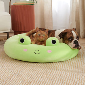 Discover the Comfort of Our Animals And Fruits Super Soft Plush Pet Bed