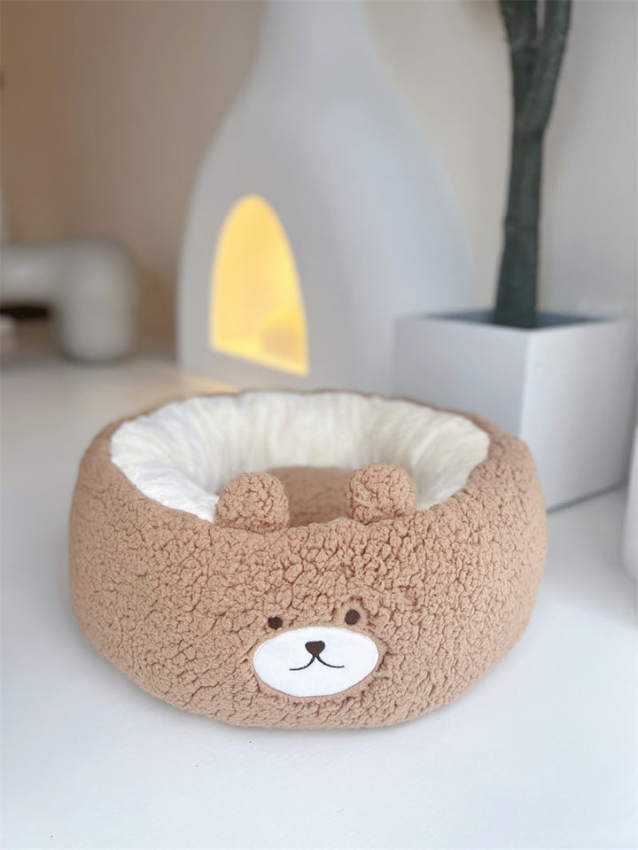 Why Your Pet Deserves the Winter Plush Pet Nest Cushion Round Bed