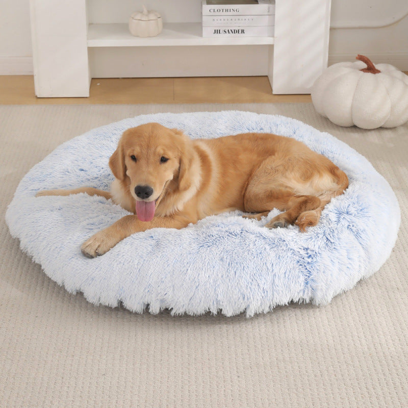 Round Pet Mat Dog Bed Plush
