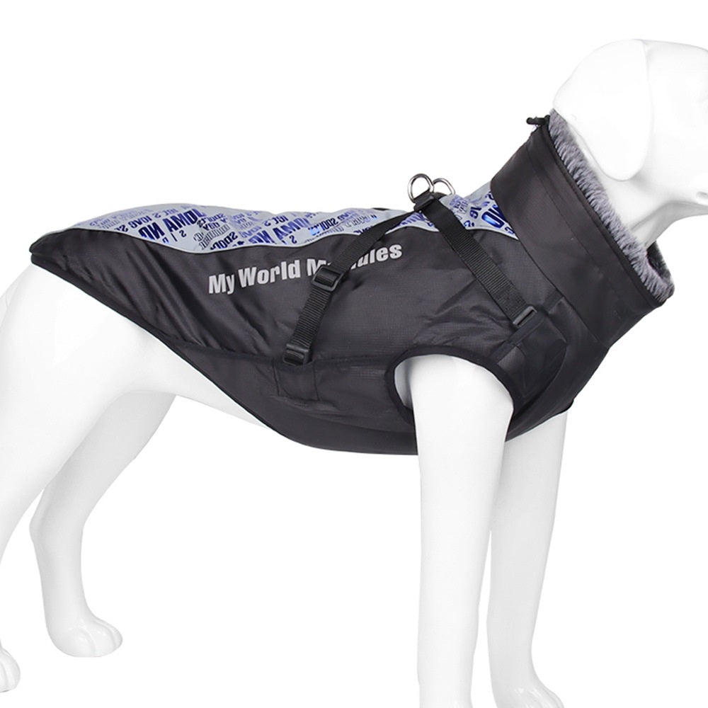 Pet Warm Waterproof Reflective Shell Jacket