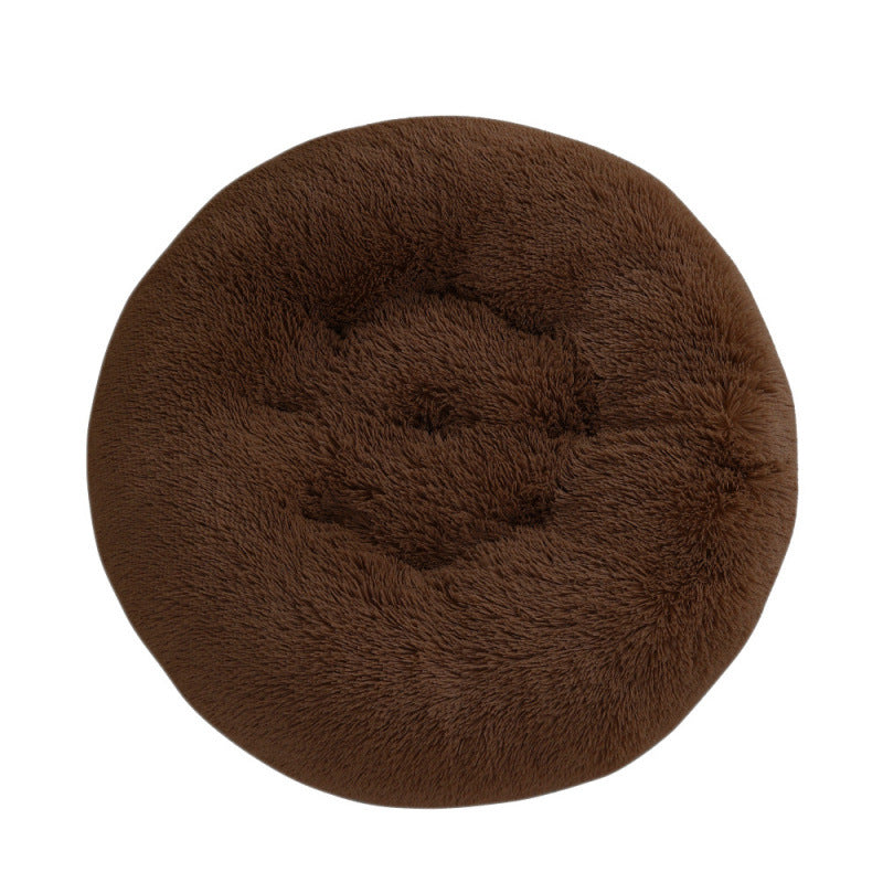 Round Pet Mat Dog Bed Plush