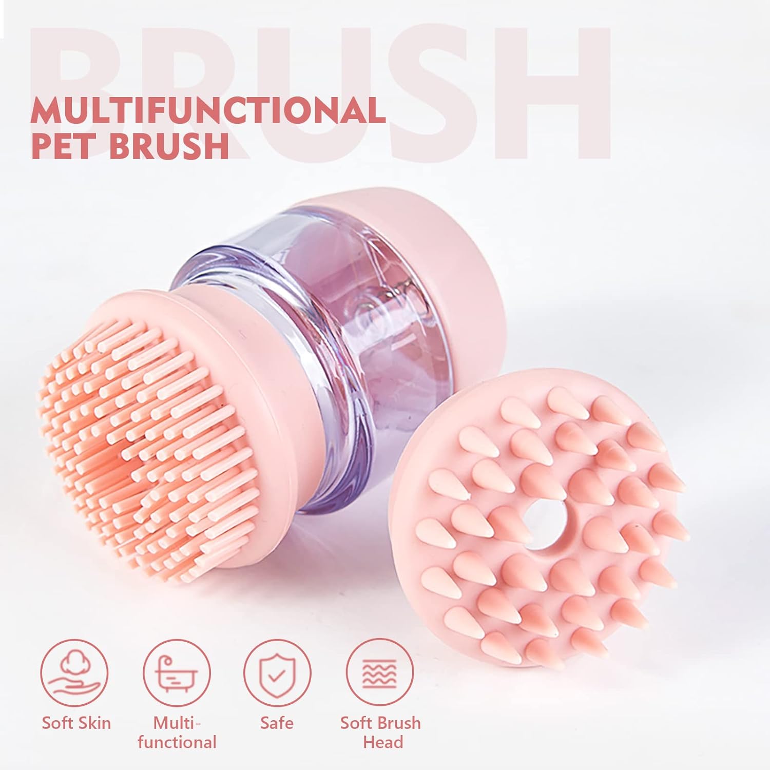 Cat Dog Pet Bath Brush