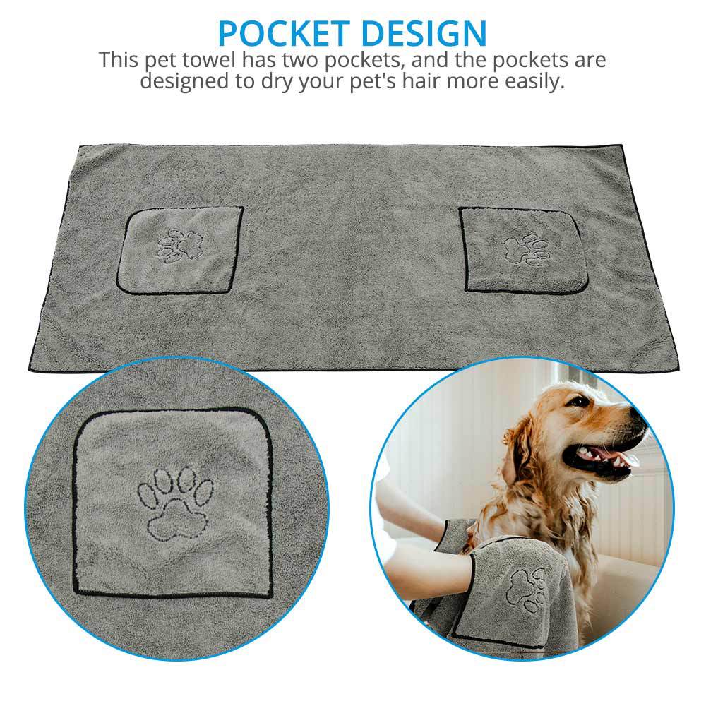 Super Absorbent Large Bathrobe Bath Towel