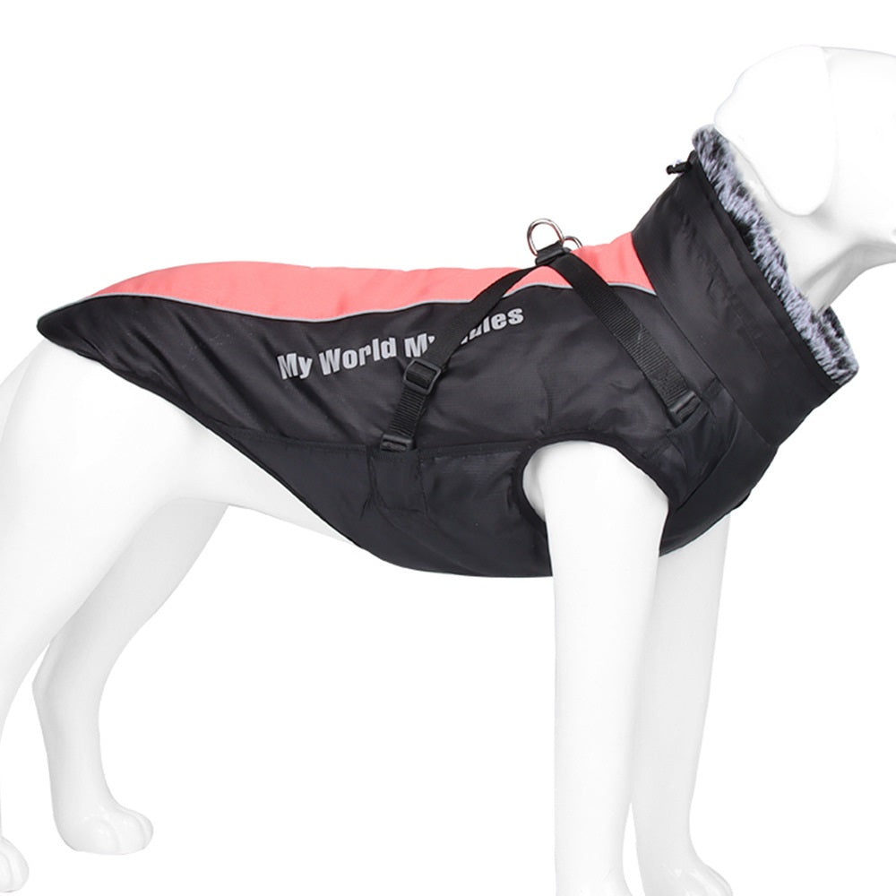 Pet Warm Waterproof Reflective Shell Jacket