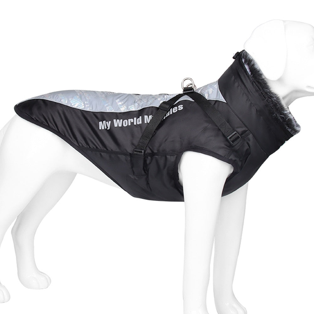 Pet Warm Waterproof Reflective Shell Jacket