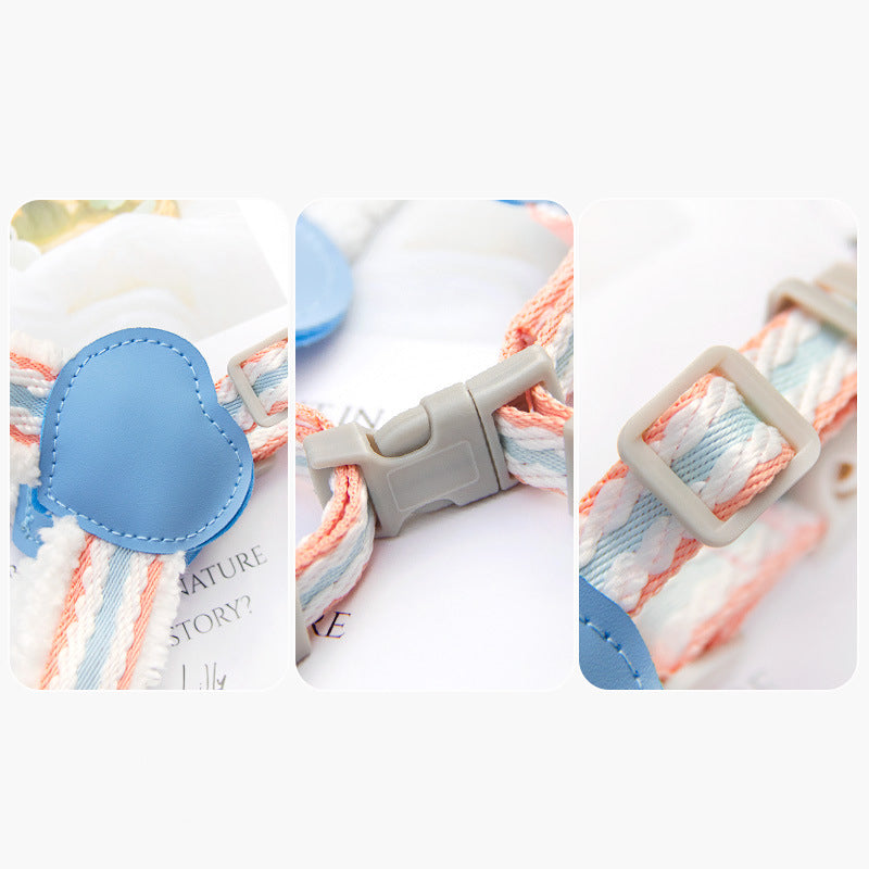 Chest Vest Walking Dog Leash