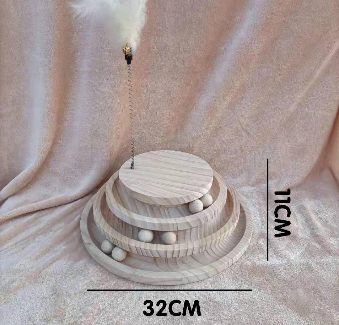 Cat Toys From Solid Wood