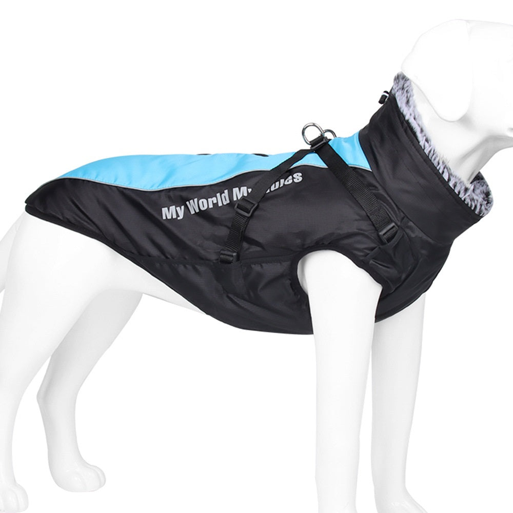 Pet Warm Waterproof Reflective Shell Jacket