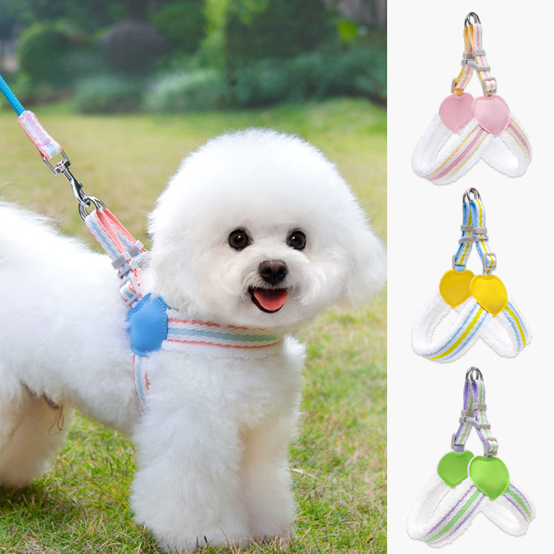 Chest Vest Walking Dog Leash