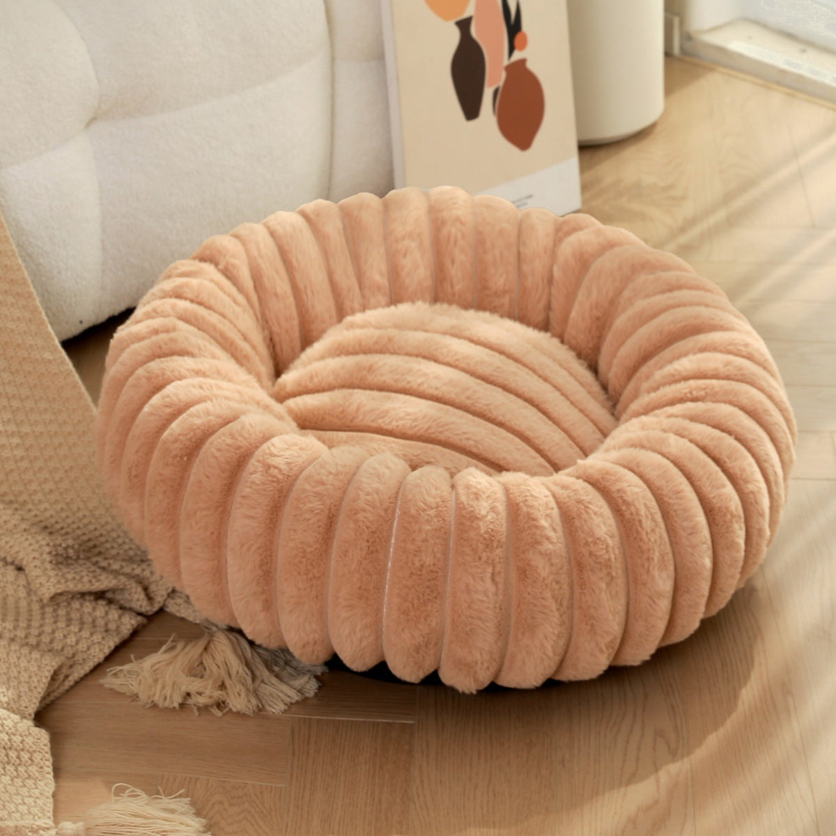High Weight Pet Nest Straight Rabbit Plush