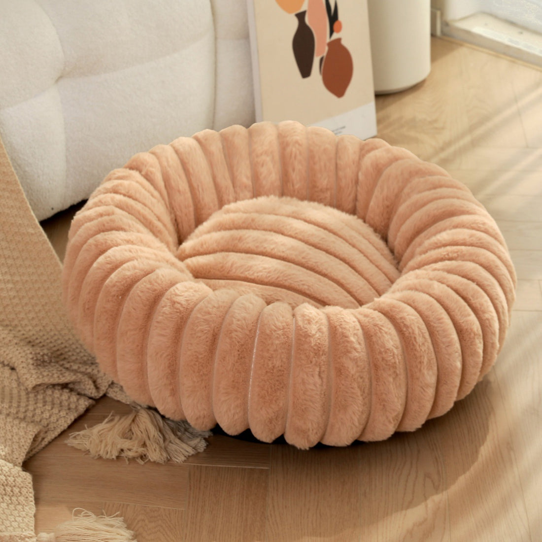 High Weight Pet Nest Straight Rabbit Plush