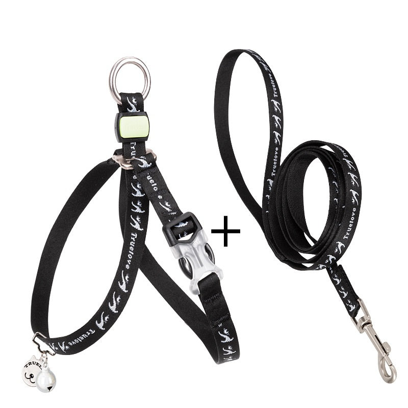 Rope Package Vest Small Dog Teddy Leash