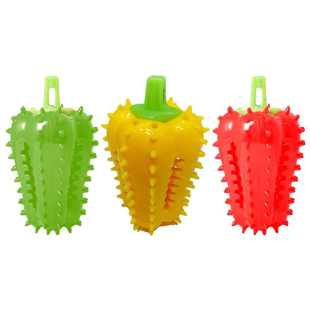 Interactive Dog Teething Chili Chewers Toy