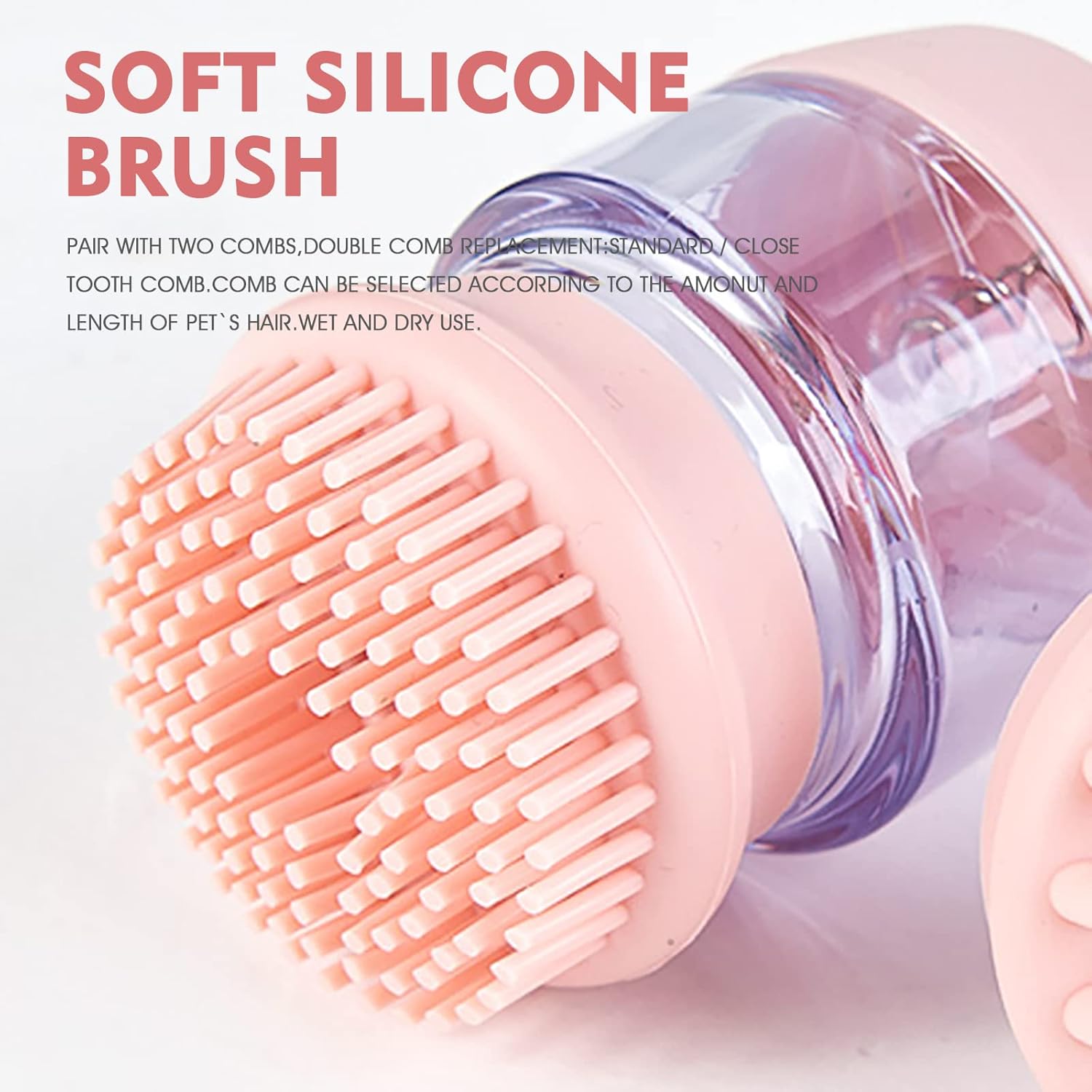 Cat Dog Pet Bath Brush