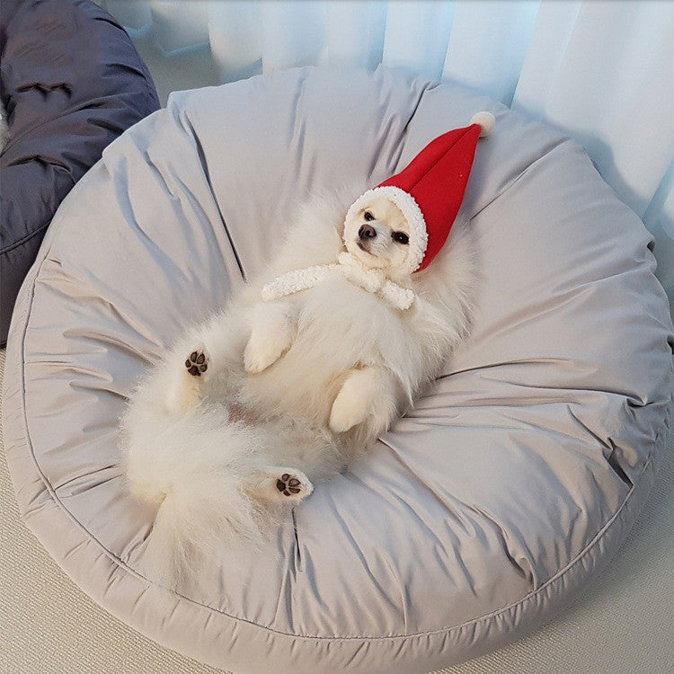 Removable And Washable Large Round Bed