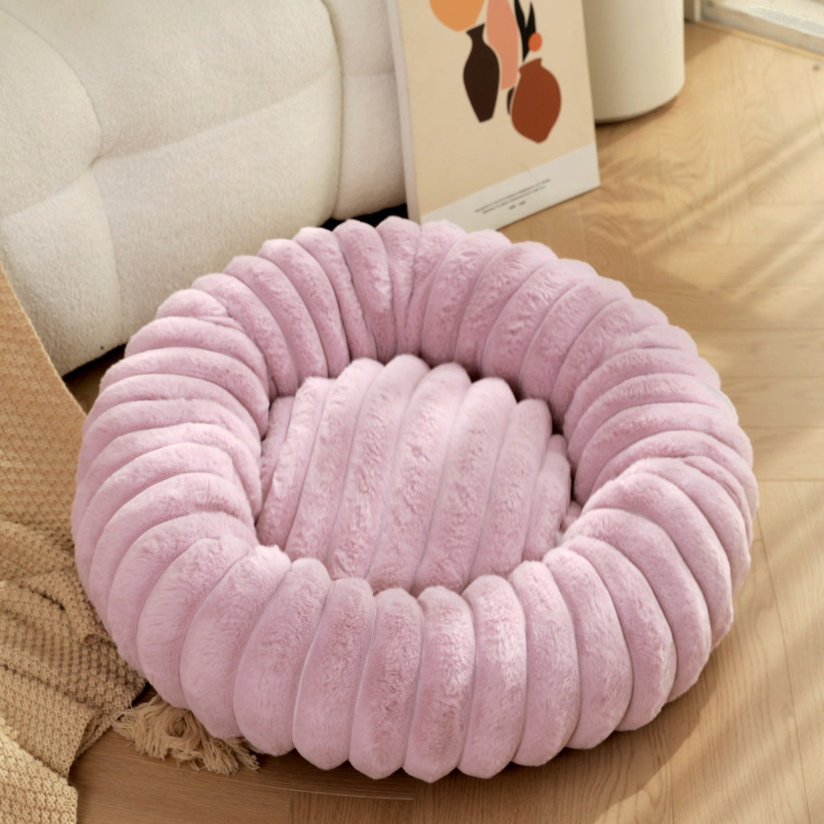 High Weight Pet Nest Straight Rabbit Plush