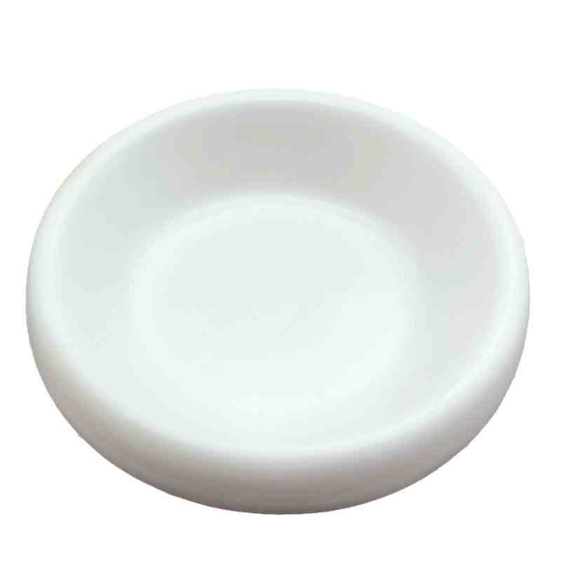 Solid Wood Ceramic Pet Feeding Bowl