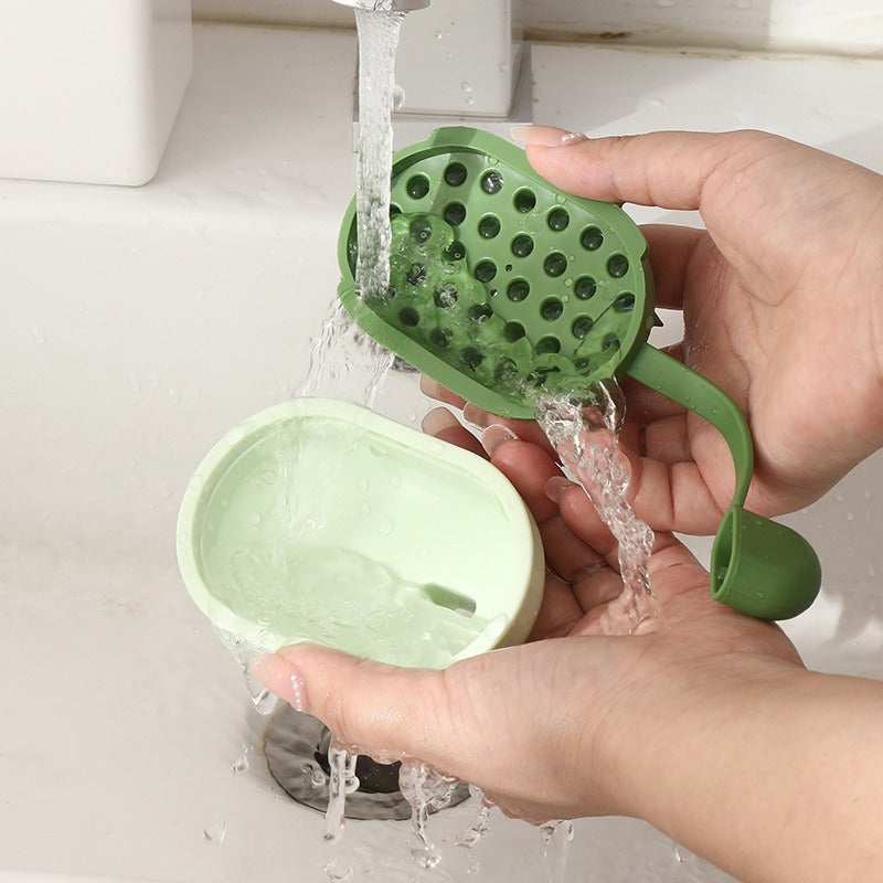 Pet Soft Gel Shampoo Bath Brush