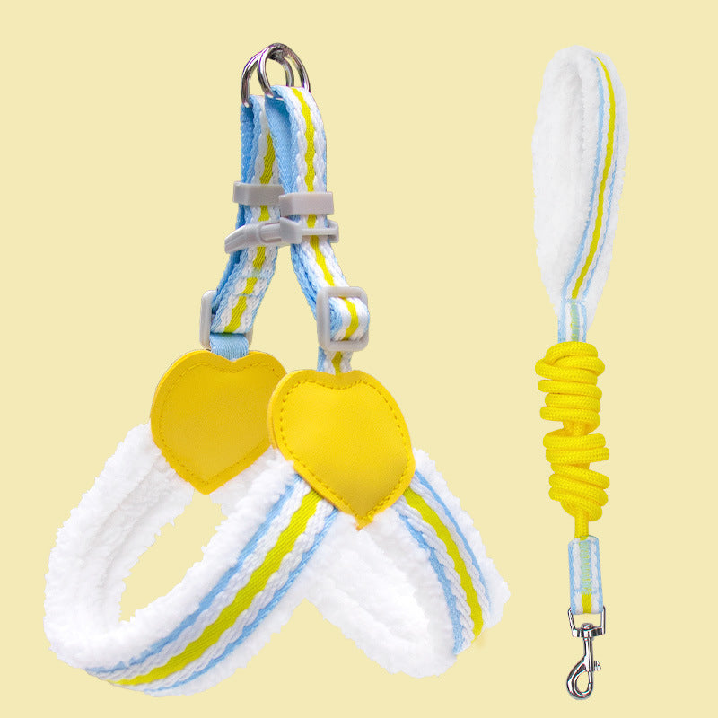 Chest Vest Walking Dog Leash