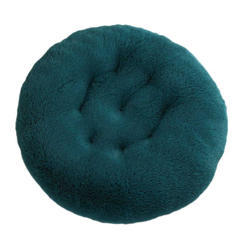 Round Pet Mat Dog Bed Plush