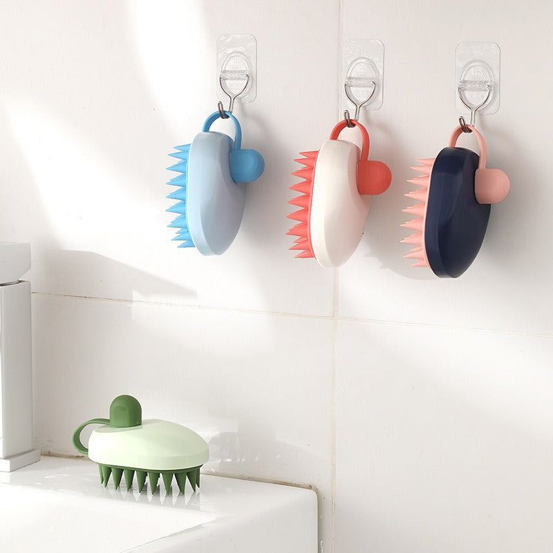 Pet Soft Gel Shampoo Bath Brush