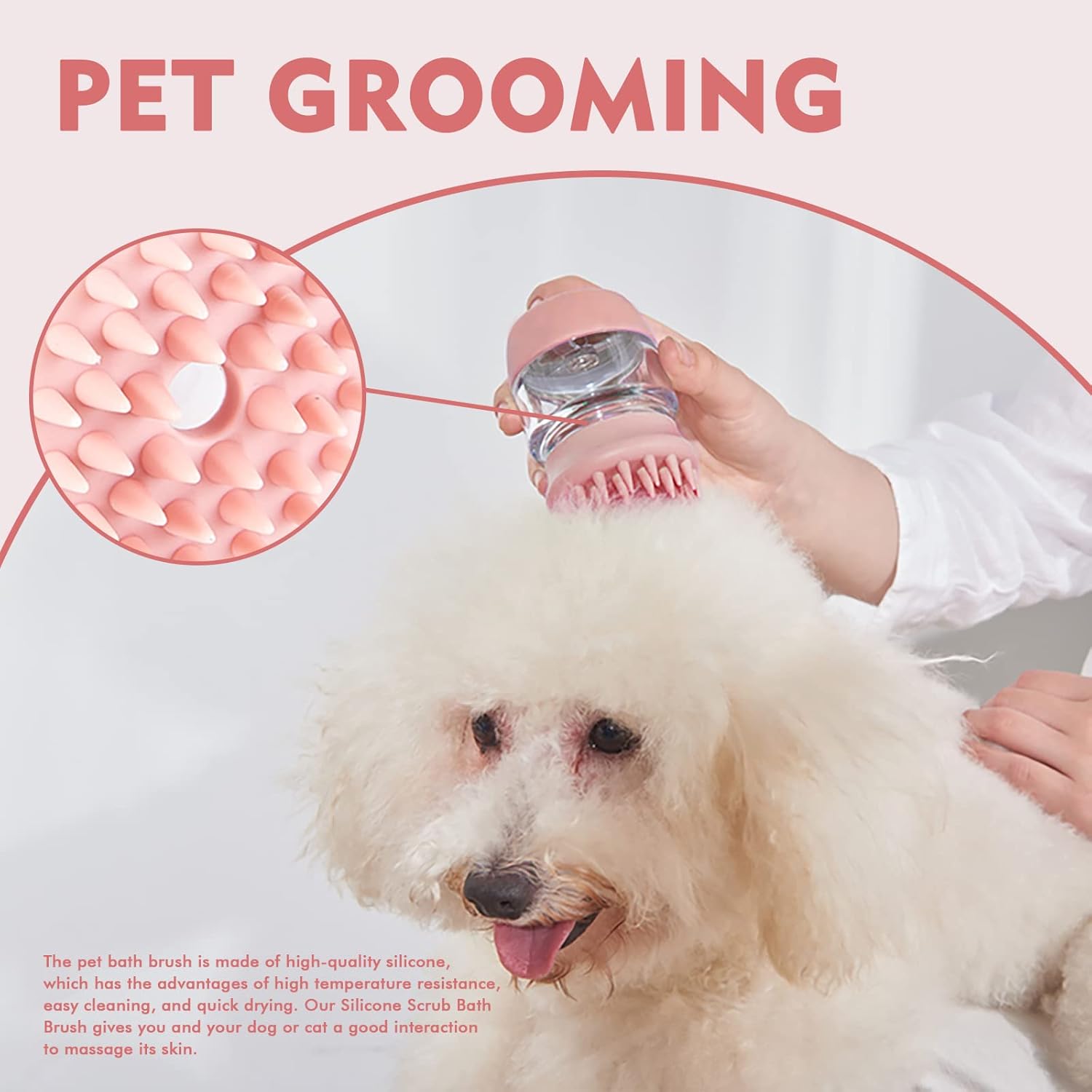 Cat Dog Pet Bath Brush