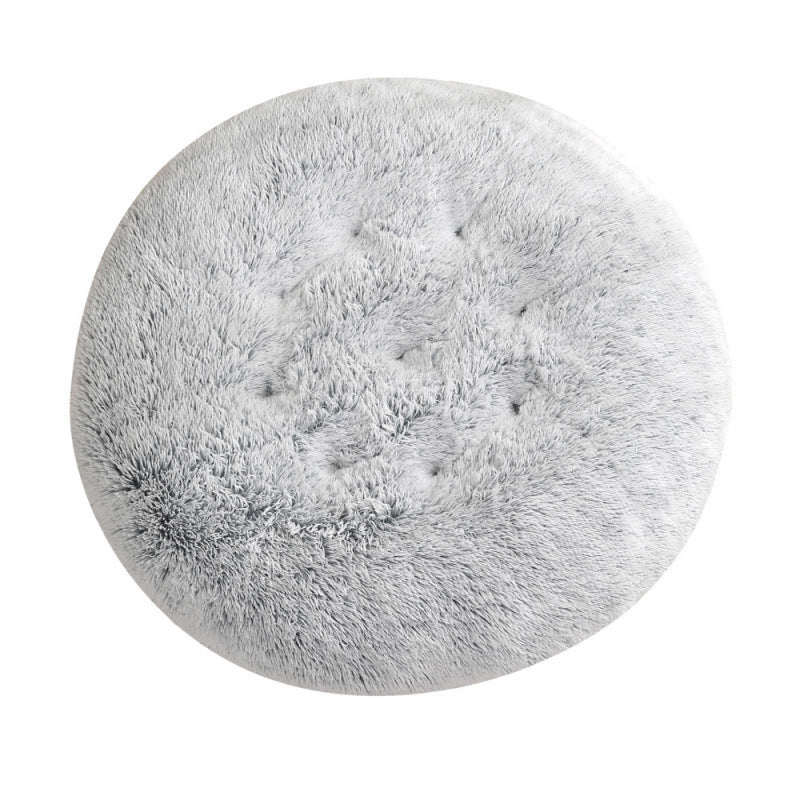 Round Pet Mat Dog Bed Plush