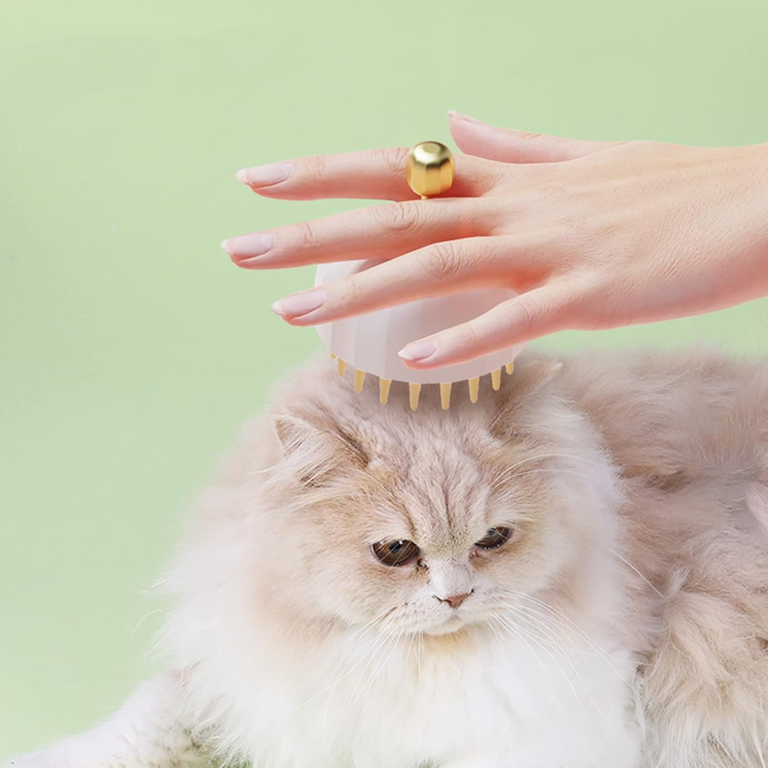Pet Shampoo Grooming Brush