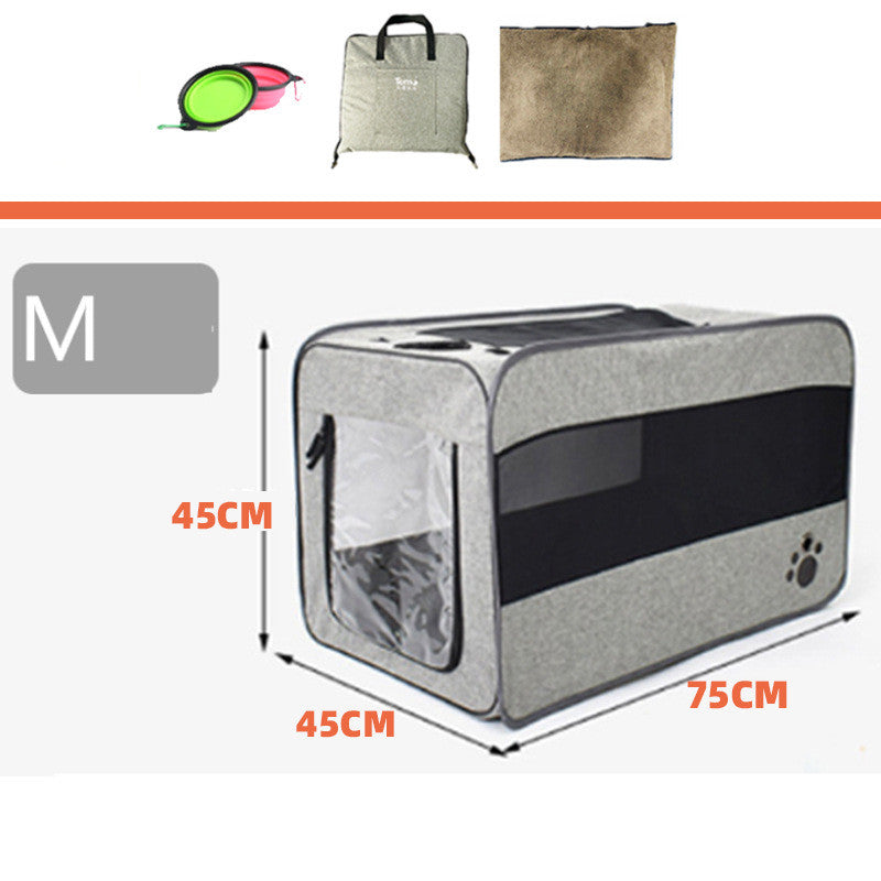 Portable Pet Folding Fabric Carrier