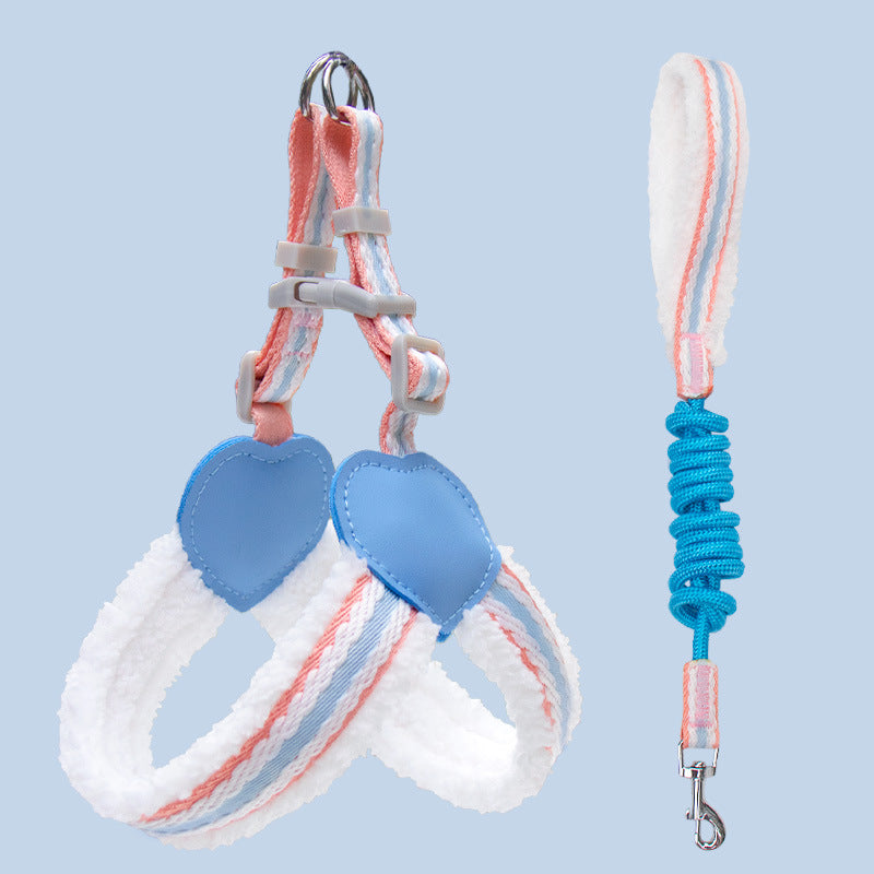 Chest Vest Walking Dog Leash