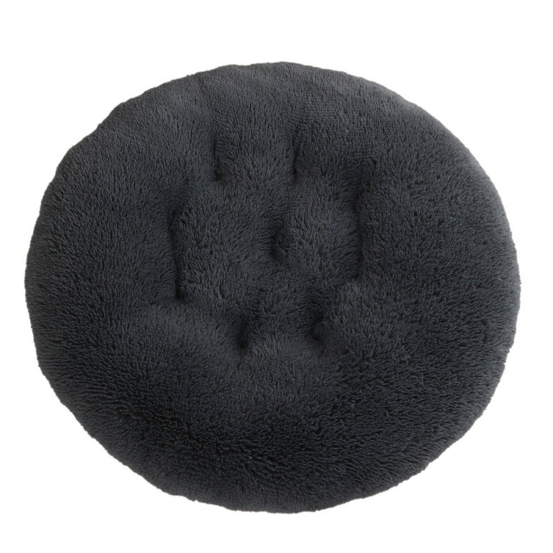 Round Pet Mat Dog Bed Plush