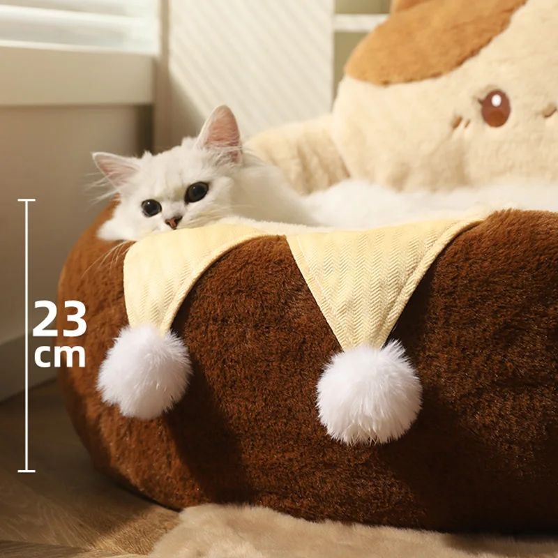 Cats, Dogs Bed Round Pad Mattress
