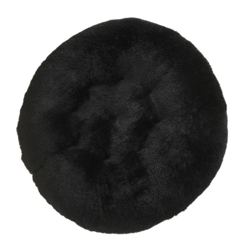 Round Pet Mat Dog Bed Plush