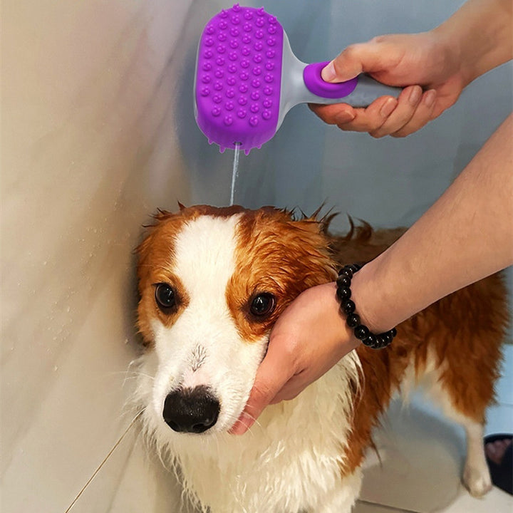 Pet Shower Dog Bath Float Hair Cleaning Brush