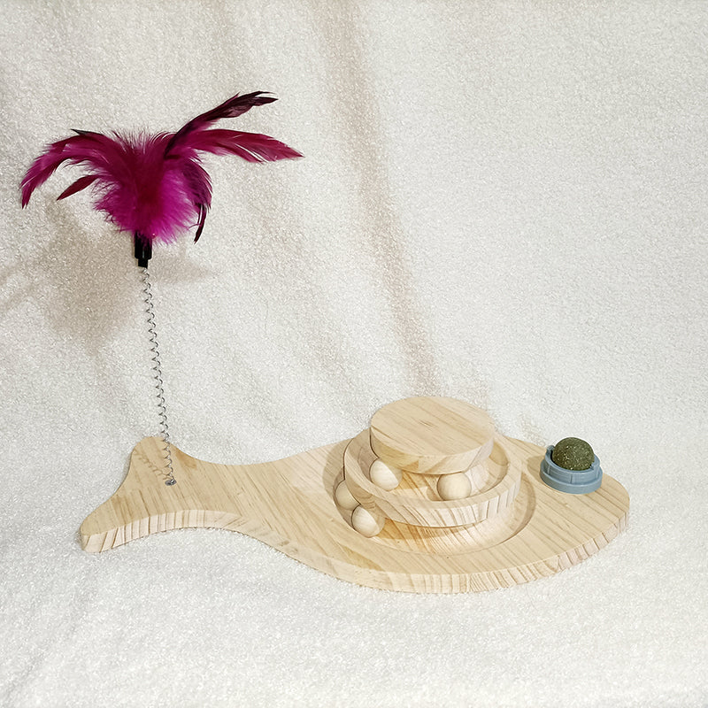Cat Toys From Solid Wood