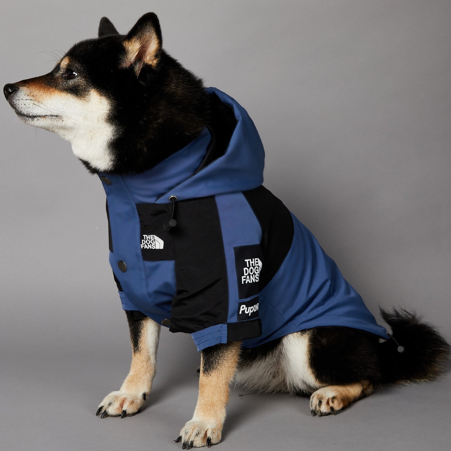 Rainproof Large Dog Raincoat Pet Shell Jacket