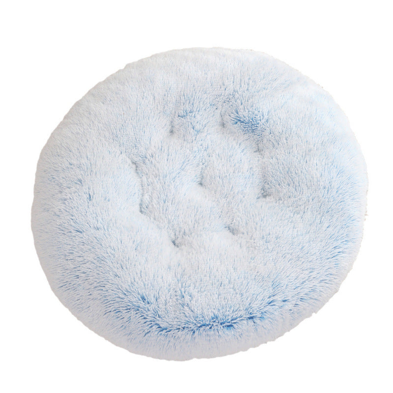 Round Pet Mat Dog Bed Plush
