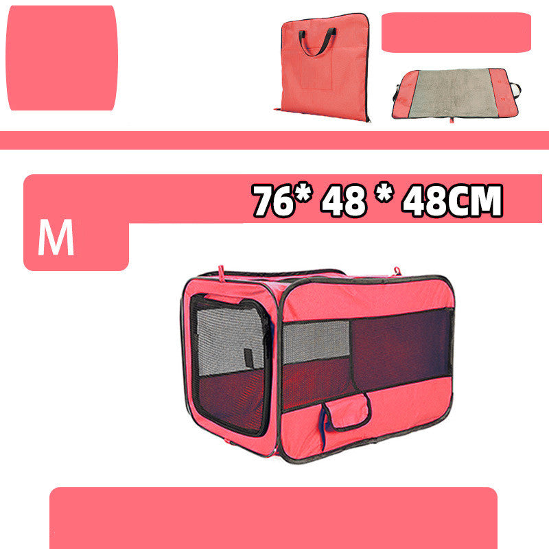 Portable Pet Folding Fabric Carrier