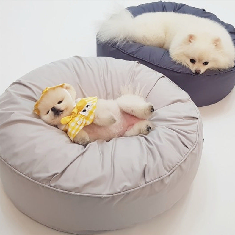 Removable And Washable Large Round Bed