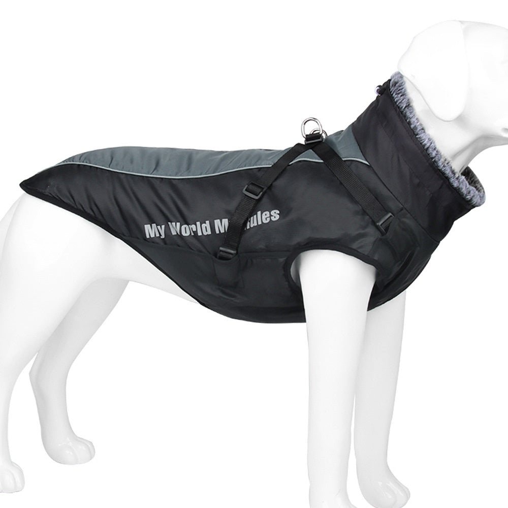 Pet Warm Waterproof Reflective Shell Jacket
