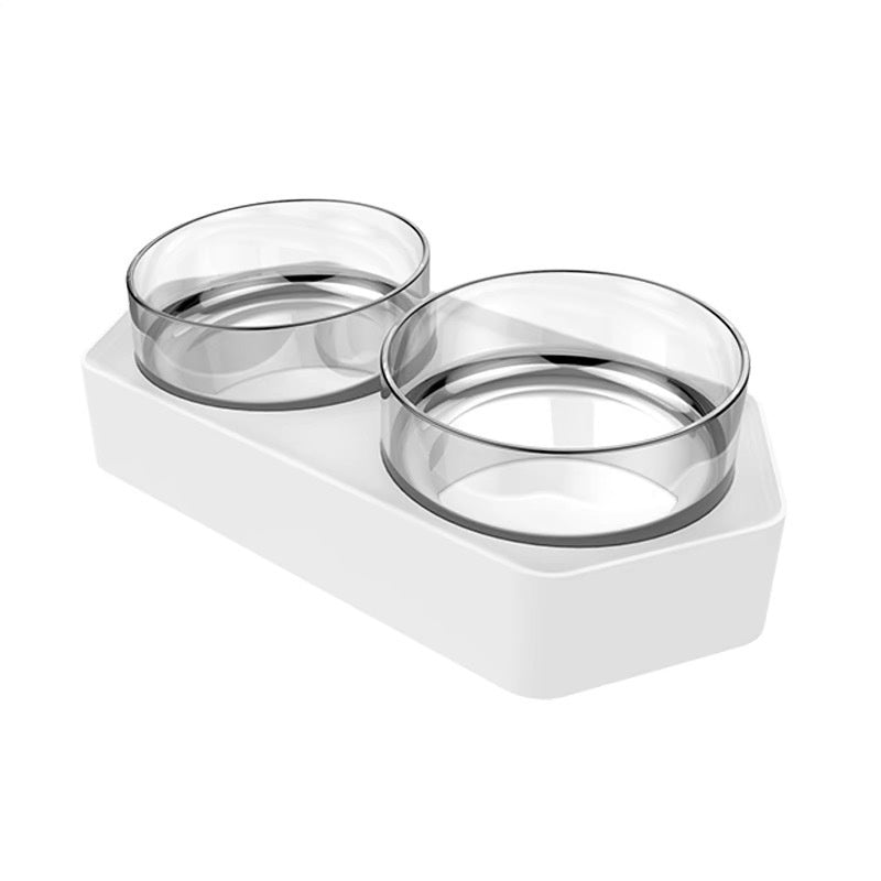 Ceramic Double Pet Feeding Bowl
