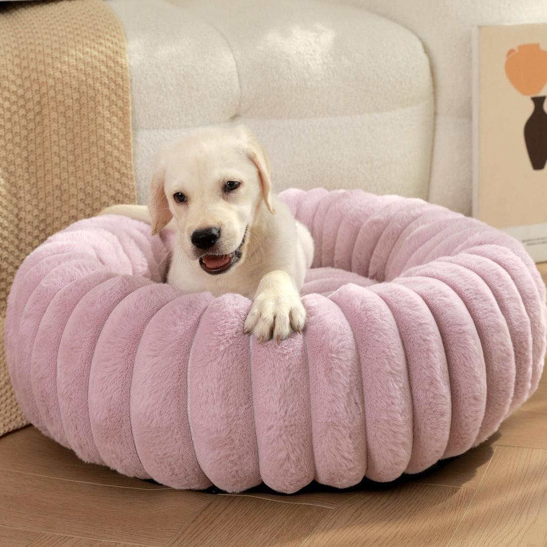High Weight Pet Nest Straight Rabbit Plush