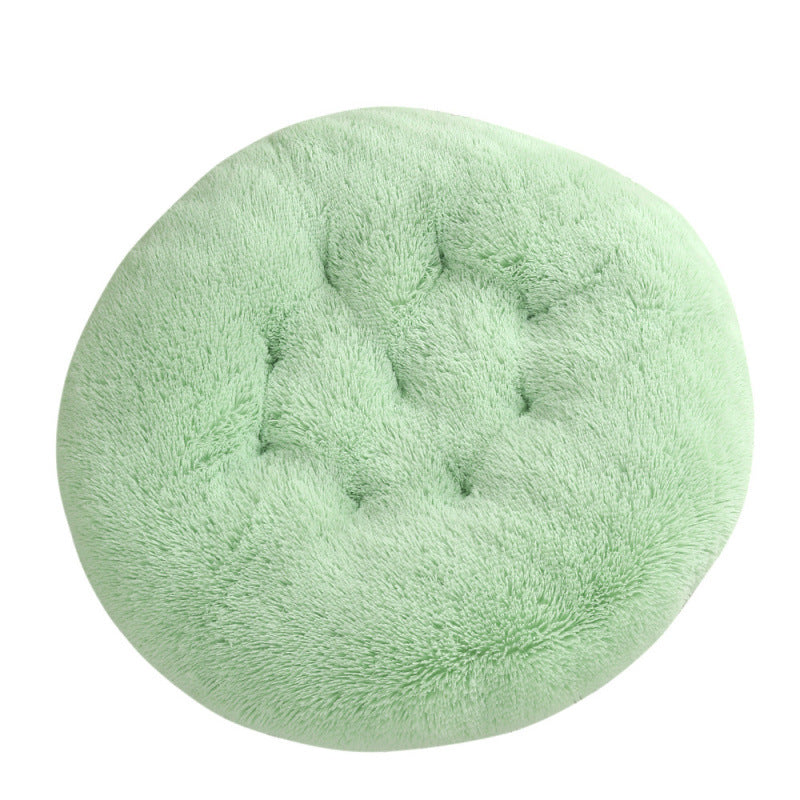 Round Pet Mat Dog Bed Plush