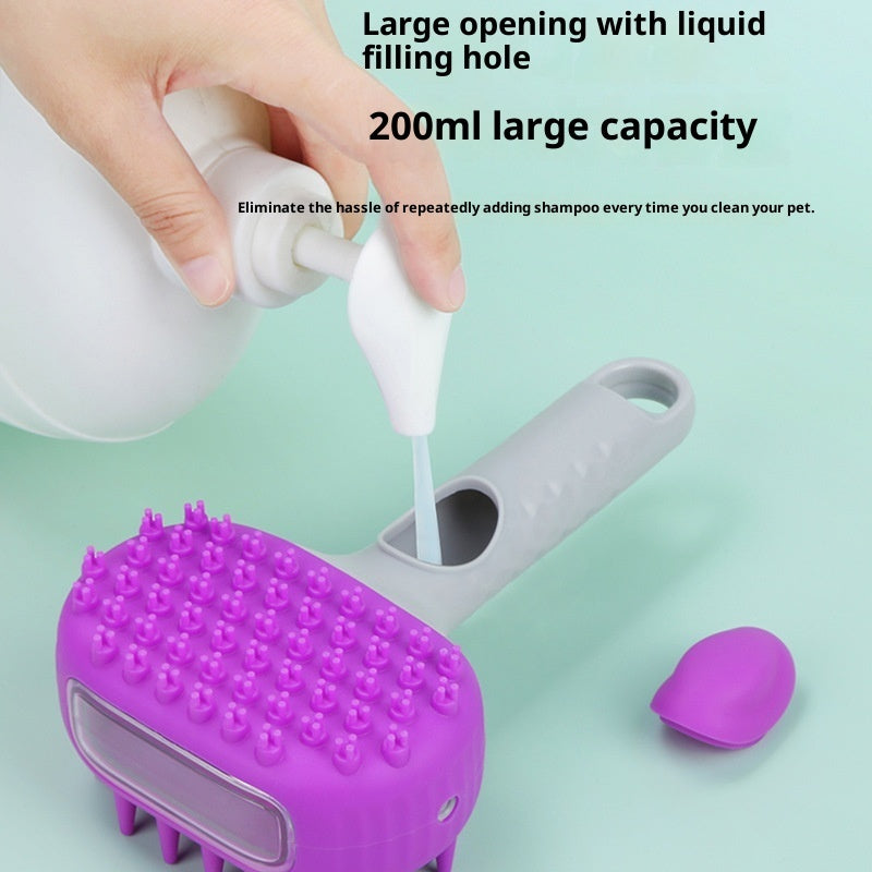 Pet Shower Dog Bath Float Hair Cleaning Brush