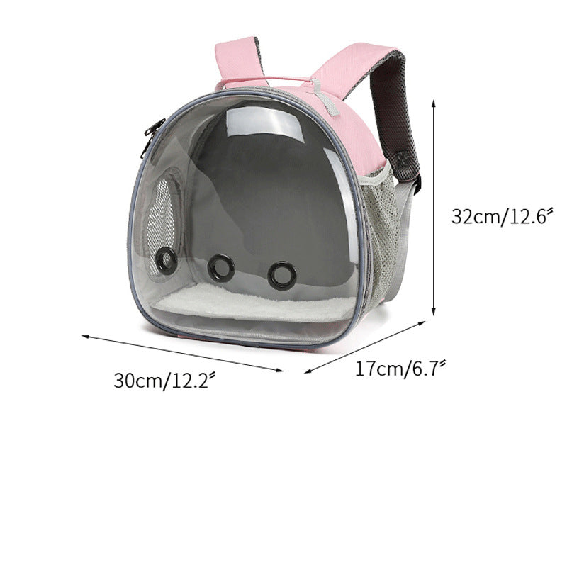 Pet Transparent Carrier Backpack