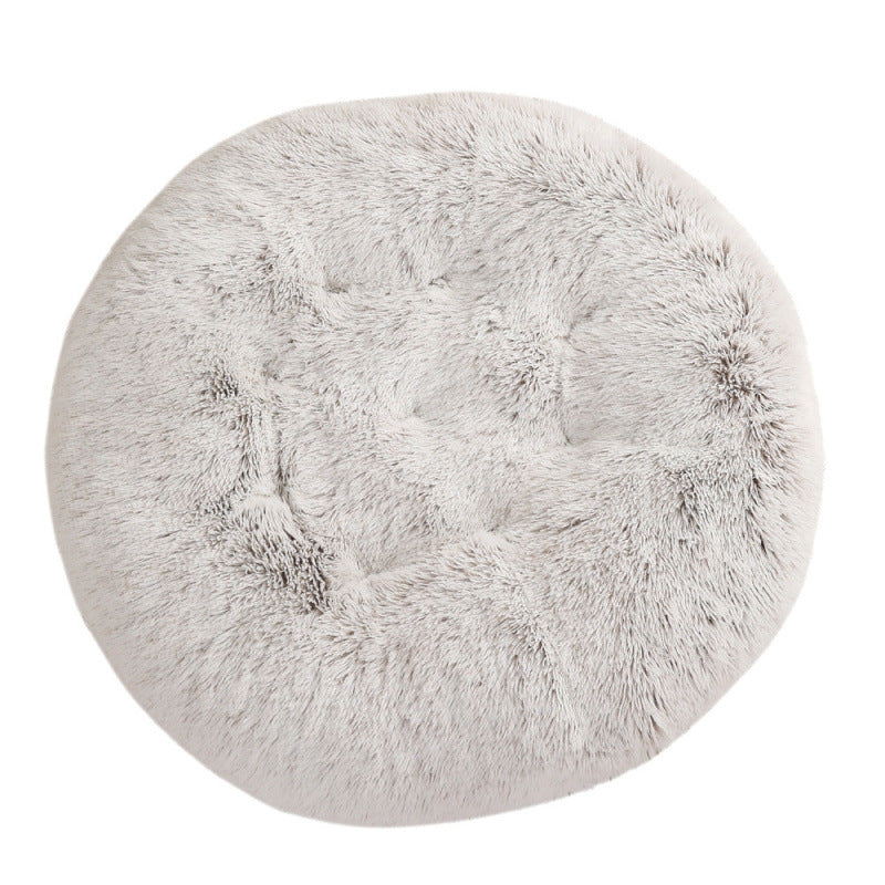 Round Pet Mat Dog Bed Plush